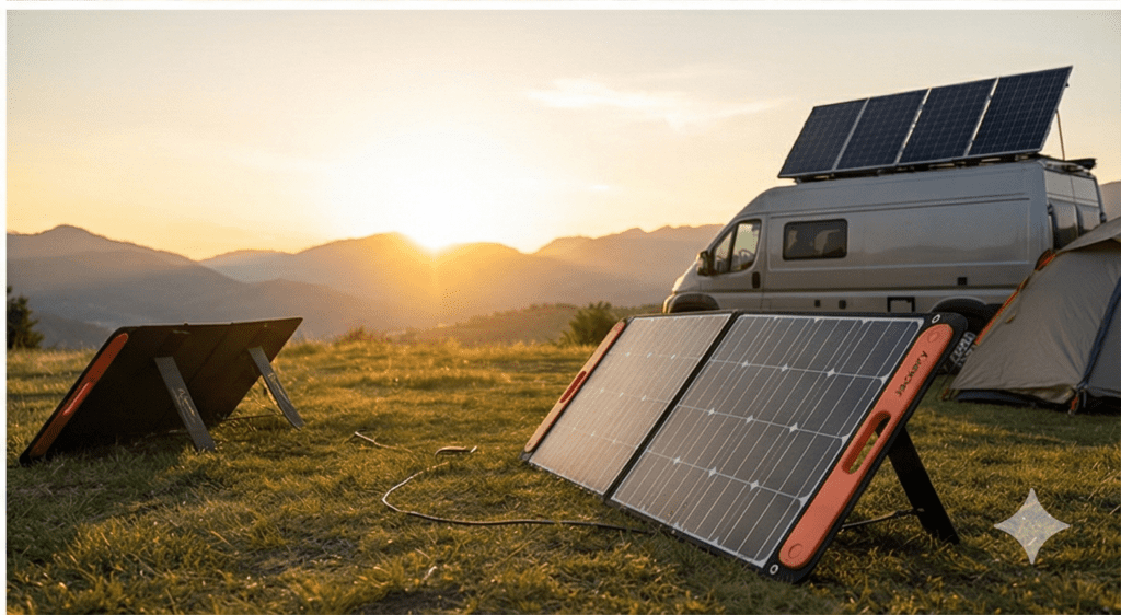Monocrystalline vs Polycrystalline solar cells close up comparison