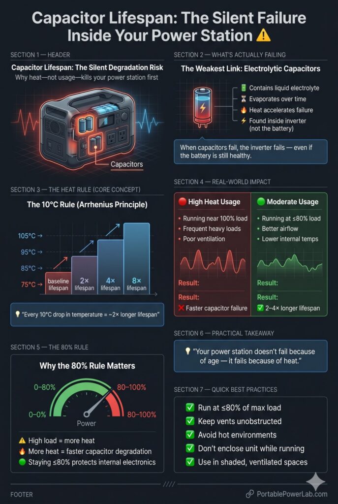 capacitor lifespan