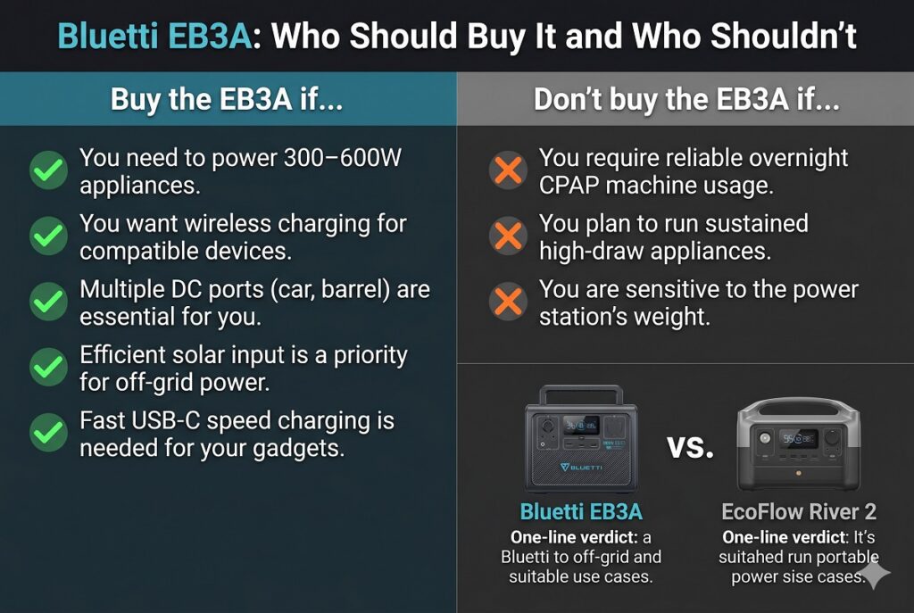 Bluetti eb3a who should buy it